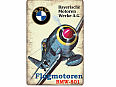 plechová cedule: BMW - reklama na letecký motor pro Focke-Wulf Fw 190