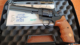 Flobert revolver ALFA 661 - černý/dřevo cal. 6mm - kat. D