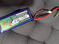 Baterky turnigy 7,4V 1500mAh a sanyo 9,6V 1700mAh