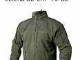 Fleece mikina olive