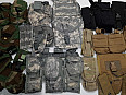 US Army MOLLE II sumky, pouzdra, výstroj