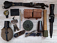 Set originálních výstrojních součástek Wehrmacht Luftwaffe WH LW SS