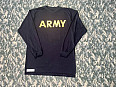 US Army triko černé originál - použité Medium
