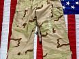 US Army protichemické kalhoty pouštní 3 - colour originál Medium