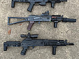 AKS-74u, AK-102, PP-19