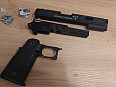 JW3 TTI Hi-Capa 5.4 CNC slide + 5KU CNC frame a MD grip * BB6