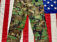 US kalhoty BDU woodland original - jakost 2 Medium long