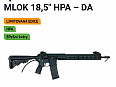 Epesní ADMIRAL PAR Mk3 MLOK 18,5" HPA – DA