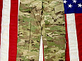 US Kalhoty ACU Multicam Ripstop originál - použité  Small R.