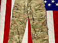 US Kalhoty ACU Multicam žáruvzdorné originál-jakost 2. Small Regular