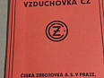 Vojenská vzduchovka vz 47 /35 knížečka na údržbu opravy