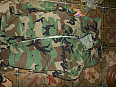 WDL kalhoty Blůza woodland US combat US army  ripstop BDU