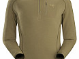 Mikina Arcteryx Leaf Cold WX Zip Neck SV, velikost L. barva Crocodile ( Coyote )