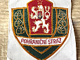pohraniční stráž nášivka bílá originál