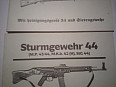 Sturmgewehr 44, Gewehr 98 manuál, návod
