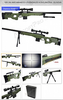 Airsoft Sniper L96 