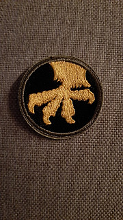 US ARMY  WW II originál nášivka 17th AIRBORNE