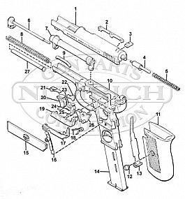 pistole  Mauser 1910