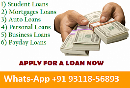 we give out loan of all kinds 