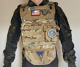 VESTA JUMP PLATE CARRIER CUMMERBUND - MULTICAM