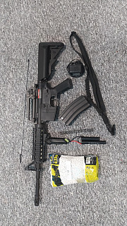 Airsoftová zbraň m4