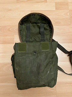 58 pattern gas mask pouch, pouzdro na plynovou masku S6, britská armáda