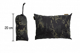 Carinthia travel pillow - Multicam Black