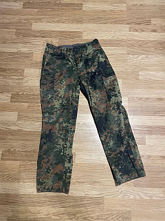 Flecktarn blůza, kalhoty, kongo