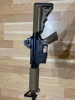 CYBG Colt M4A1 CQBR TAN AEG