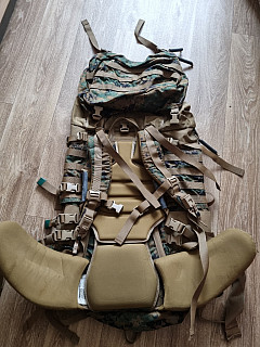 BATOH ILBE II. GEN USMC PROPPER- KOMPLET -MARPAT 75L