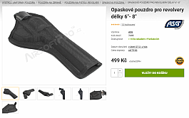 Pouzdro na Revolver 6’’- 8’’