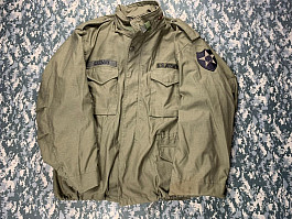 US Parka M65 zelená