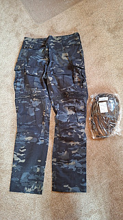 G3 kalhoty Multicam Black, vel..S