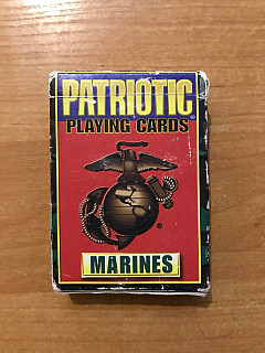 Hrací karty Patrotic Playing Cards - Marines 