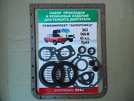 Těsnění motoru na LuAZ 969M, LuAZ 967M Amfibia, ZAZ 968M.