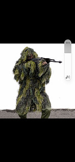 Parka maskovací SNIPER GHILLIE WOODLAND