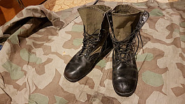 original jungle boots 10 XW ROSEARCH , us army , vietnam 