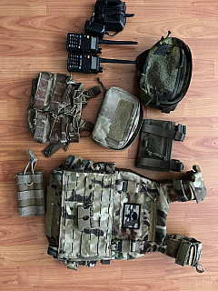 Nosič Viper Multicam a přebytky 