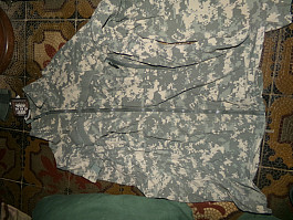 US army L4 gen 3 GEN III jacket soft shell WIND cold weather ACU UCP Digital