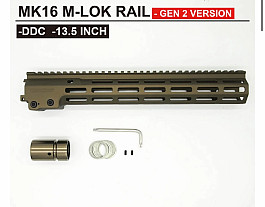 Koupim CNC M-LOK předpažbí MK16 13,5" -Gen. 2, Angry Gun