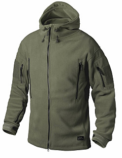 HELIKON-TEX PATRIOT FLEECE MIKINA ZELENÁ S