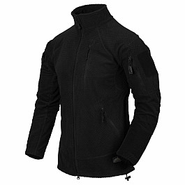 HELIKON-TEX ALPHA TACTICAL FLEECE ČERNÁ