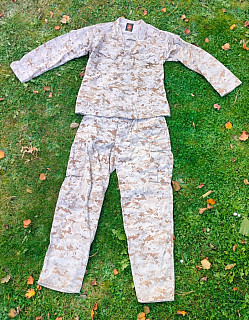 Originální USMC MCCUU Komplet - MARPAT Desert