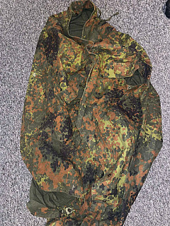 Celta BW Bundeswehr Flecktarn Pončo