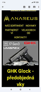 GHK Glock17 gen 3 