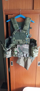 Invander gear Platte Carrier 6094A. Atacs Fg camo