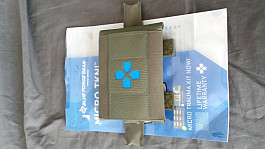 IFAK Blue Force Gear Micro trauma KIT Now!, ranger green, MOLLE