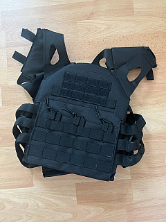 Plate carrier - černý