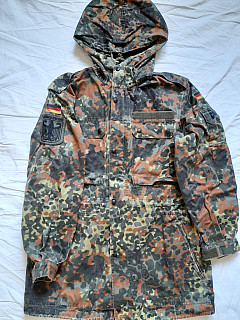 Bunda/parka BW (Bundeswehr) s vložkou, FLECKTARN - original