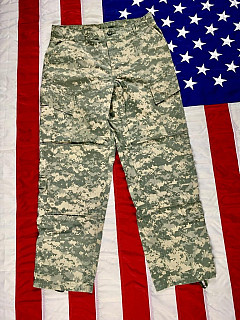 US Army Kalhoty ACU Digital Ripstop originál - jakost 2.Medium Regular